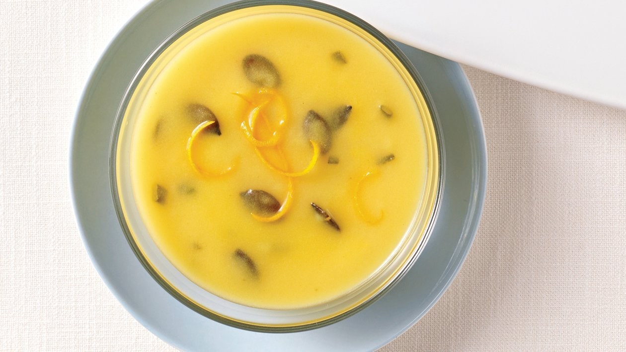 Karotten-Orangen-Suppe –  