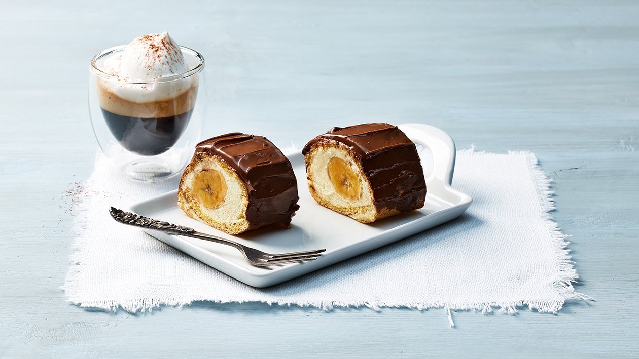 Bananen-Roulade –  