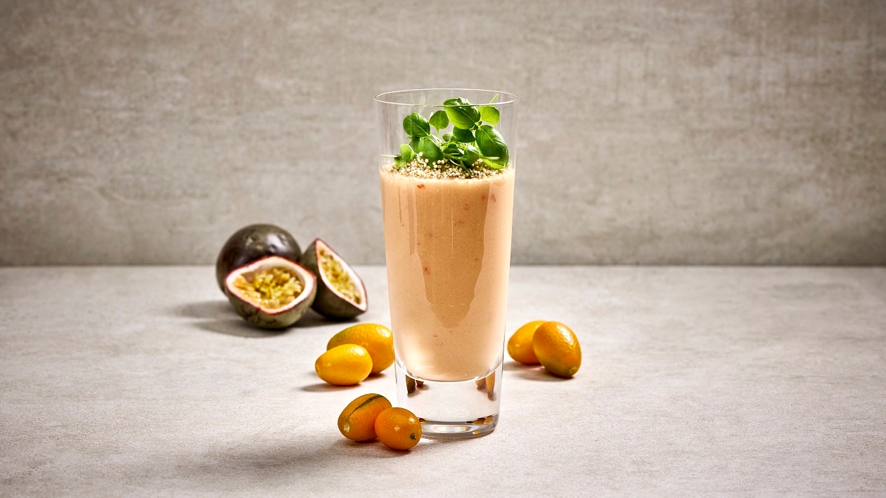 Zitrus Ingwer Smoothie mit Amarant –  